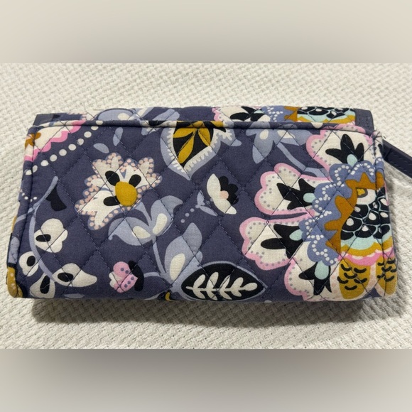Vera Bradley Charmont Meadow Trimmed Wristlet - Picture 3 of 7